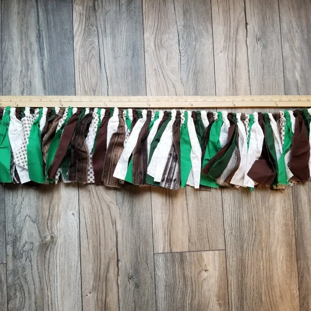 Fabric Banner Wall Hanging | Cubicle Decor, Dorm Headboard, Fabric Garland | Adv